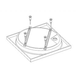 Sanplast stelaż do brodzika 194-STB-003