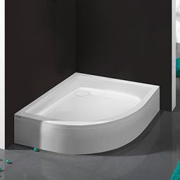Sanplast Free Line brodzik 100x100 cm półokrągły BP/FREE biały 615-040-0241-01-000