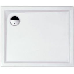 Sanplast Prestige brodzik prostokątny z powierzchnią antypoślizgową ProSafeSystem 100x80 cm biały 615-070-1330-01-002