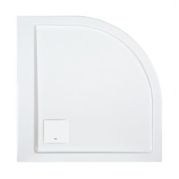 Sanplast Space Line brodzik 80x80 cm półokrągły BP/Space biały 615-110-0320-01-000