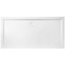 Sanplast Space Mineral brodzik 75x120 cm prostokątny B-M/SPACE biały 645-290-0250-01-000