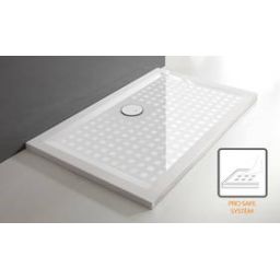 Sanplast Space Mineral brodzik 80x180 cm prostokątny B-M/Space Pro Safe System biały 645-290-0410-01-002