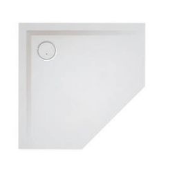 Sanplast Space Mineral BPK-M/SPACE brodzik 100x100 cm pięciokątny Pro Safe System biały 645-290-0840-01-002
