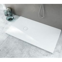 Sanplast Structure Mineral brodzik 80x180 cm prostokątny B-M/STRUCTURE biały 645-360-0410-01-010