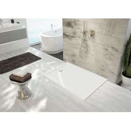 Sanplast Space Mineral brodzik 100x110 cm prostokątny B-M/SPACE S Pro Safe System biały 645-410-0640-01-002