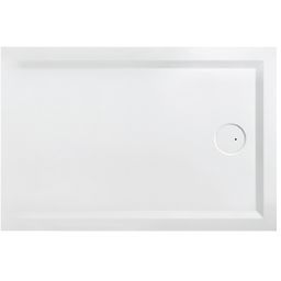 Sanplast Space Mineral brodzik 160x100 cm prostokątny B-M/SPACE S biały 645-410-0690-01-000