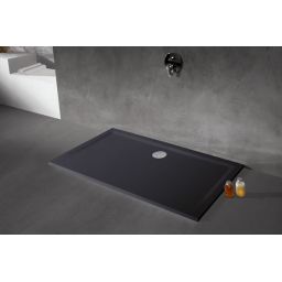 Sanplast Space Mineral brodzik 75x140 cm prostokątny B-M/SPACE szary Pro Safe System 645-290-0270-51-002