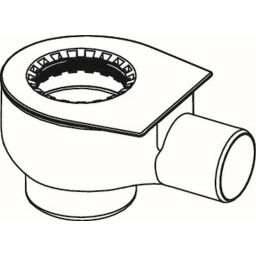 Tece Drainline kolano odpływowe z syfonem 120 mm 650001