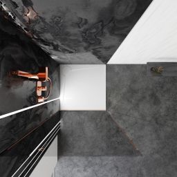 Vayer Boomerang brodzik 100x100 cm kwadratowy biały 100.100.002.2-6.0.0.0.0