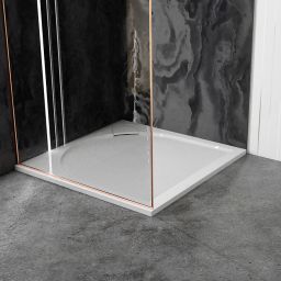 Vayer Virgo brodzik 100x100 cm kwadratowy antypoślizgowy biały 100.100.001.2-6.0.0.0.0