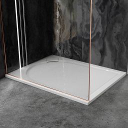 Vayer Virgo brodzik 120x70 cm prostokątny antypoślizgowy biały 120.070.001.2-1.0.0.0.0