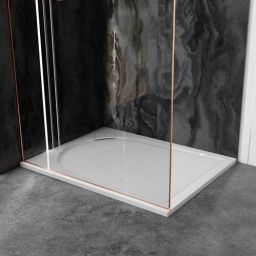 Vayer Virgo brodzik 120x76 cm prostokątny antypoślizgowy biały 120.076.001.2-1.0.0.0.0