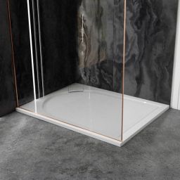 Vayer Virgo brodzik 140x76 cm prostokątny antypoślizgowy biały 140.076.001.2-1.0.0.0.0