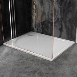 Vayer Virgo brodzik 170x80 cm prostokątny antypoślizgowy biały 170.080.001.2-1.0.0.0.0