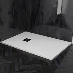 Vayer Kronos brodzik 100x70 cm prostokątny biały 100.070.000.2-1.0.0.0.0