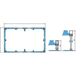 Villeroy & Boch zestaw montażowy do brodzików U91412200
