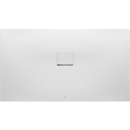 Villeroy & Boch Squaro Infinity brodzik 150x90 cm prostokątny antypoślizgowy Stone White UDQ1590SQI2IV-RW