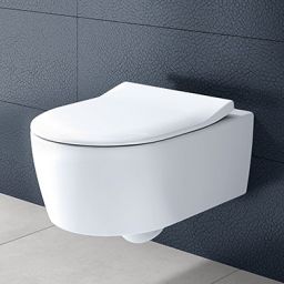 Villeroy & Boch Avento Combi-Pack miska WC wisząca z deską wolnoopadającą Weiss Alpin 5656RS01