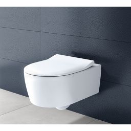 Villeroy & Boch Avento Combi-Pack miska WC wisząca z deską wolnoopadającą Weiss Alpin 5656RS01