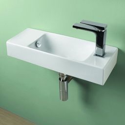 Art Ceram Brick umywalka 54x20 cm prostokątna biała LML00201;00