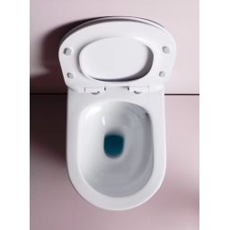 Art Ceram File 2.0 miska WC wisząca bez kołnierza ze spłukiwaniem wirowym biały połysk FLV00601;00
