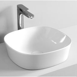 Art Ceram Ghost umywalka 42 cm nablatowa okrągła biała GHL00101;00