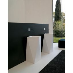 Art Ceram Sharp umywalka 50x50x85 cm wolnostojąca biała OSL00801;00