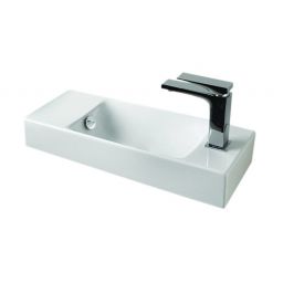 Art Ceram Brick umywalka 54x20 cm prostokątna biała LML00201;00