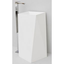 Art Ceram Sharp umywalka 50x50x85 cm wolnostojąca biała OSL00801;00