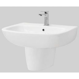 Art Ceram Ten umywalka 65x51 cm ścienna prostokątna biała TEL00101;00