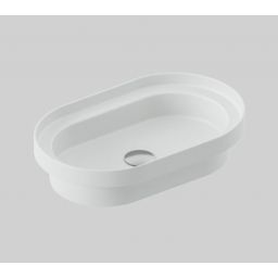 Art Ceram Fuori Scala umywalka 58,3x36,3 cm wpuszczana owalna biała TFL03301;00