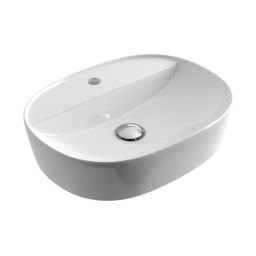 Actima Ronity 50 S umywalka 50x38 cm nablatowa biała CEAC.2901.500.WH