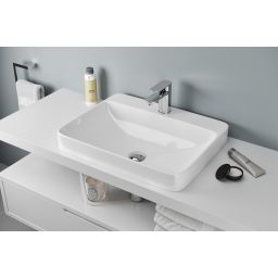 Actima Holmi umywalka 60x47,7 cm nablatowa biała CEAC.3201.590.WH