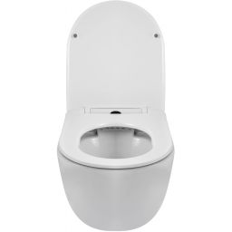 Balneo Luna miska WC z deską wolnoopadającą wisząca bez kołnierza biały G0101010101-2