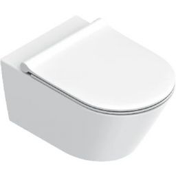 Catalano Zero miska WC wisząca bez kołnierza ze spłukiwaniem wirowym biały mat 0111750021