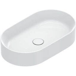 Catalano Zero umywalka 50x35 cm owalna nablatowa bianco satinato 0122500021