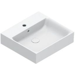 Catalano Premium umywalka 50x47 cm prostokątna ścienna-meblowa czarna 0220501021