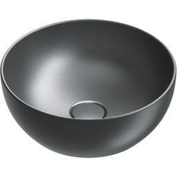 Catalano Green umywalka 40 cm okrągła nablatowa czarna 0423400022