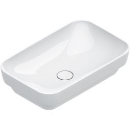 Catalano Green umywalka 60x38 cm prostokątna nablatowa biała 0424600001
