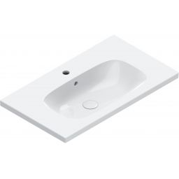 Catalano Alvea umywalka 80x46 cm prostokątna ścienna-meblowa biała 0620811001