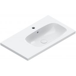 Catalano Alvea umywalka 80x46 cm prostokątna ścienna-meblowa biała 0620831001