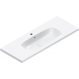 Catalano Alvea umywalka 120x46 cm prostokątna ścienna-meblowa biała 0621210001