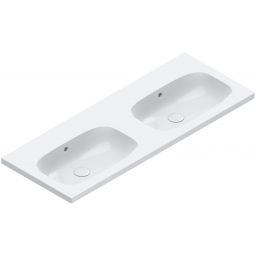 Catalano Alvea umywalka 120x46 cm prostokątna ścienna-meblowa biała 0621220001