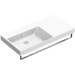 Catalano New Zero umywalka 100x50 cm prostokątna ścienna-meblowa biała 0121040001