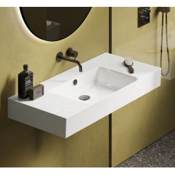 Catalano New Premium umywalka 100x47 cm prostokątna ścienna-meblowa-nablatowa biała 0221010001