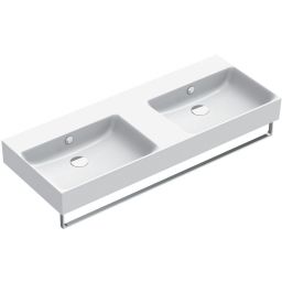 Catalano New Premium umywalka 120x47 cm prostokątna ścienna-nablatowa biała 0221220001