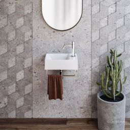 Catalano Verso umywalka 40x23 cm prostokątna ścienna-meblowa-nablatowa biała 0220410021