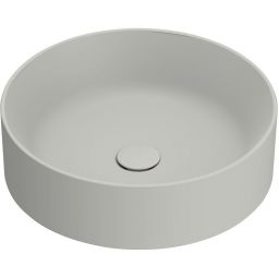 Catalano Zero umywalka 45x45 cm okrągła nablatowa szary/kamień 0123450023