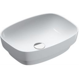 Catalano Green umywalka 50x38 cm owalna wpuszczana biała 0624500001