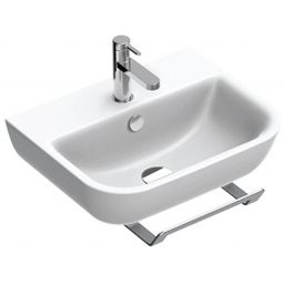 Catalano Sfera umywalka 50x40 cm półokrągła ścienna biała 0720501001